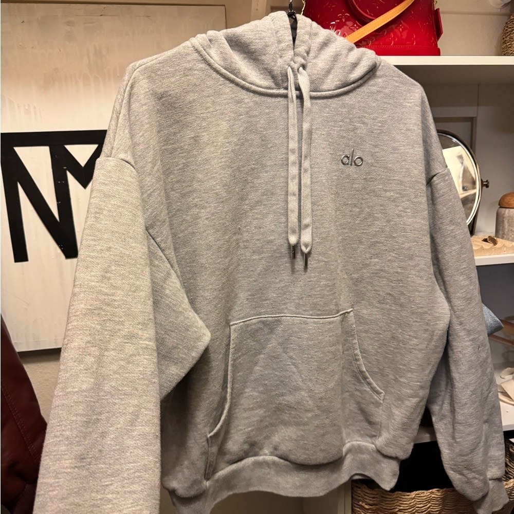 ALO Yoga Gray Hoodie